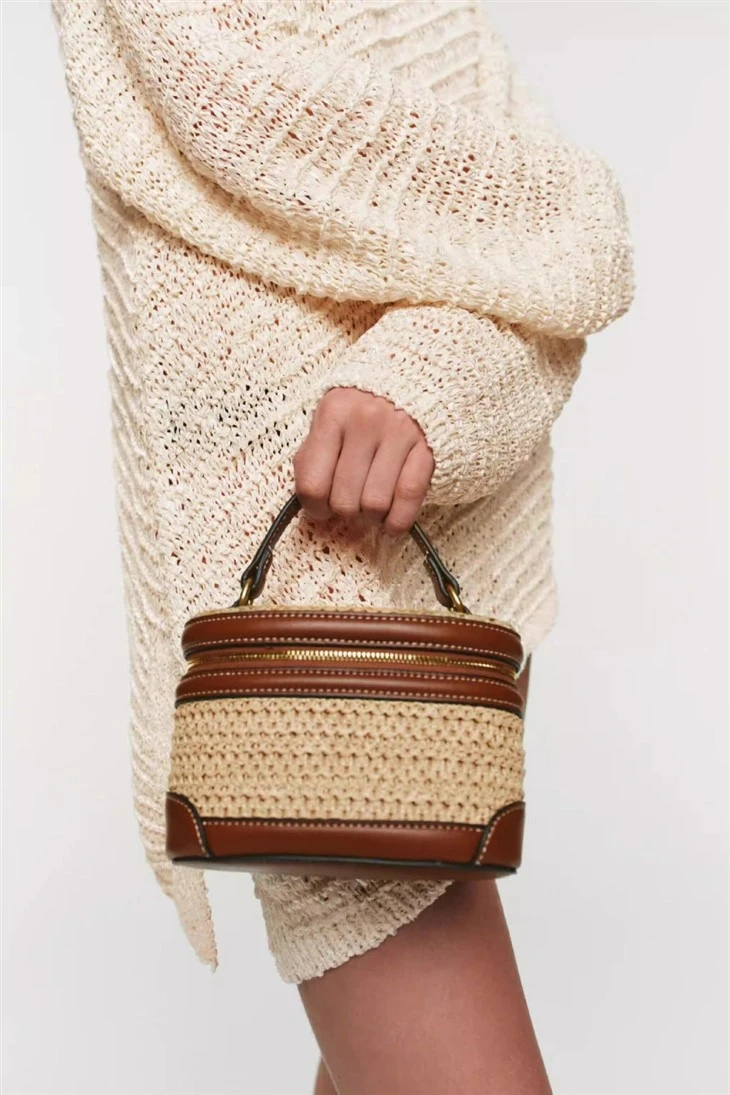 Retro Straw Woven Crossbody Bag suppliers